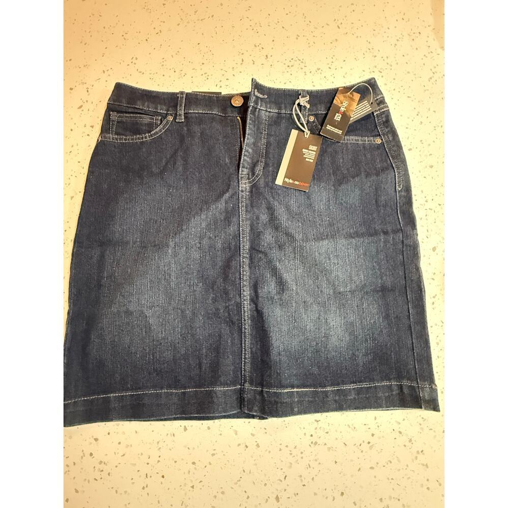 Style & Company Denim Skirt - Size 12 Petite - NWT